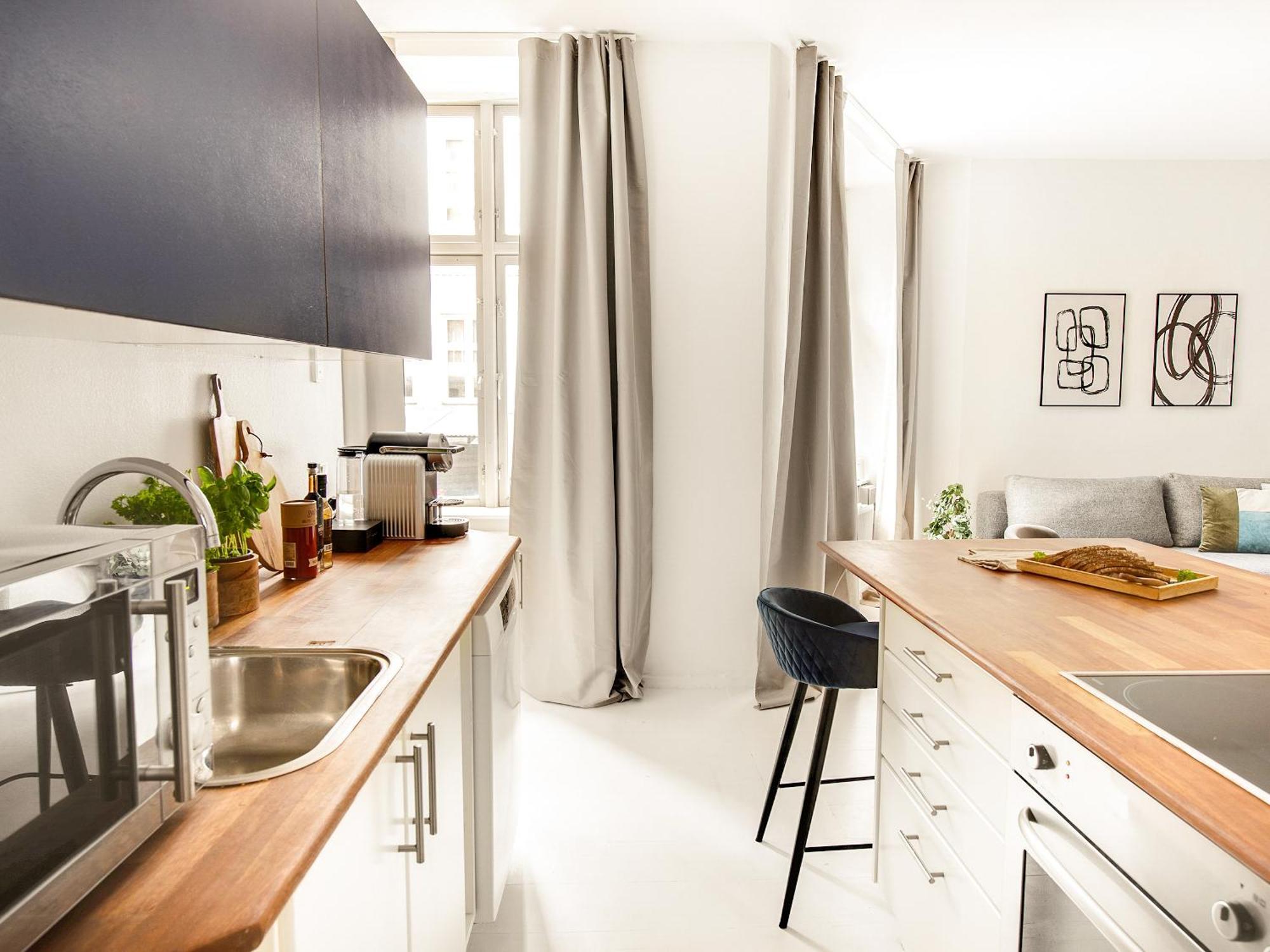 Sanders City - Spacious Studio Apartment Kopenhag Dış mekan fotoğraf
