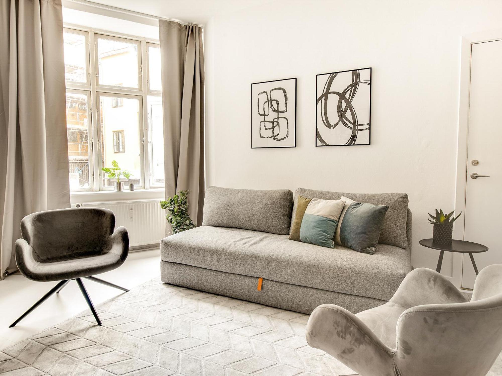 Sanders City - Spacious Studio Apartment Kopenhag Dış mekan fotoğraf